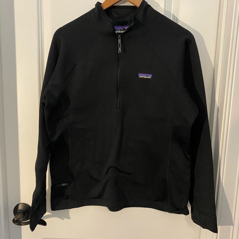 Patagonia Black Half-Zip Pullover